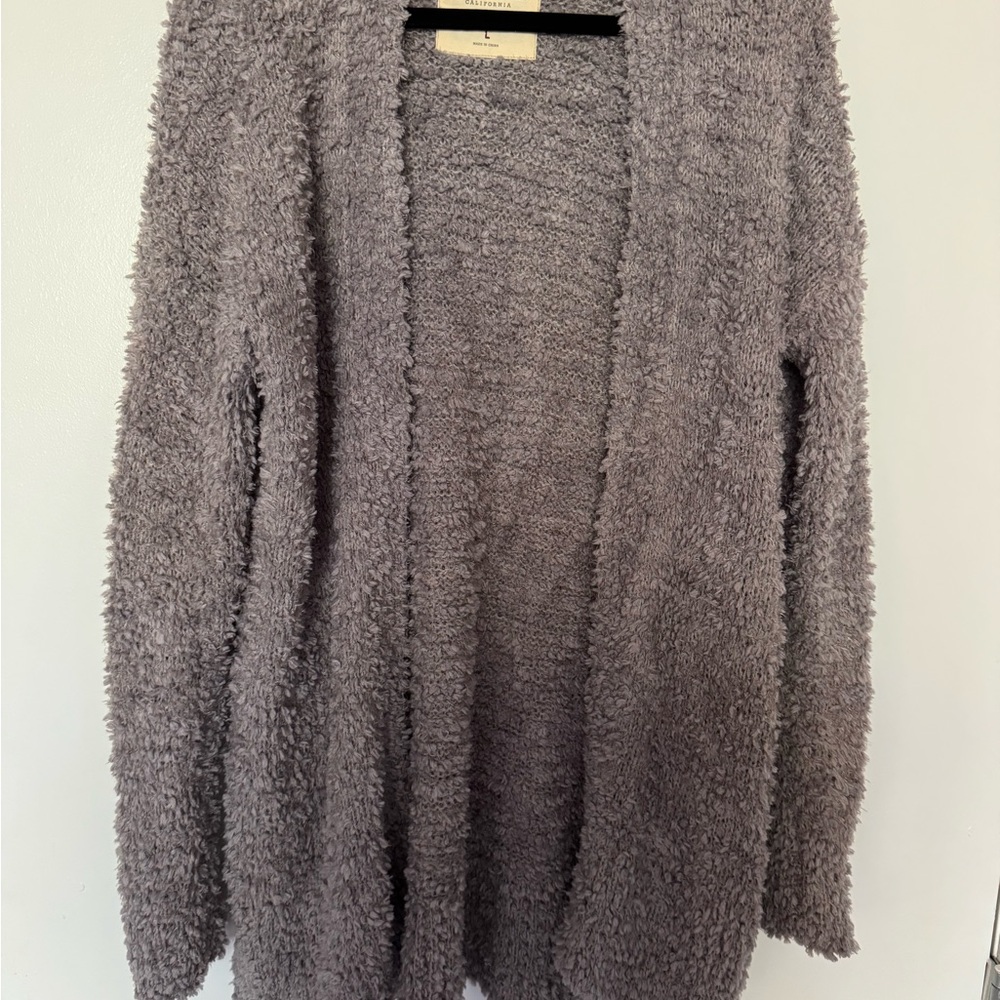 Hollister Soft Gray Women's Cardigan